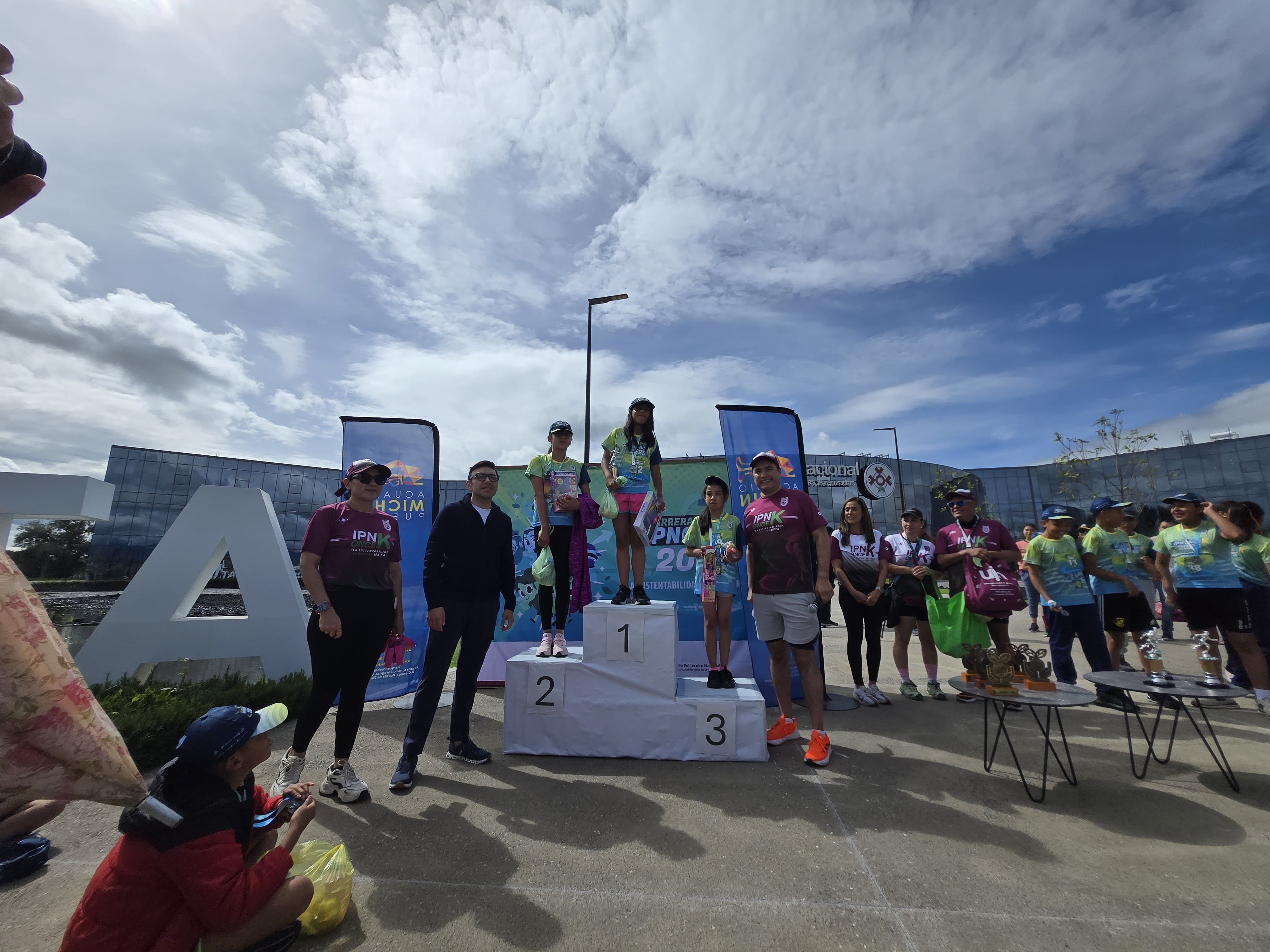 Ganadoras infantil femenil